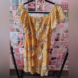 Beautiful Yellow Floral Top